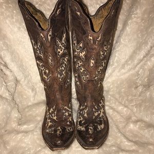 Johnny Ringo Leopard Boots